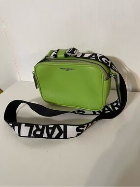 Karl Lagerfeld Camera Bag in Green